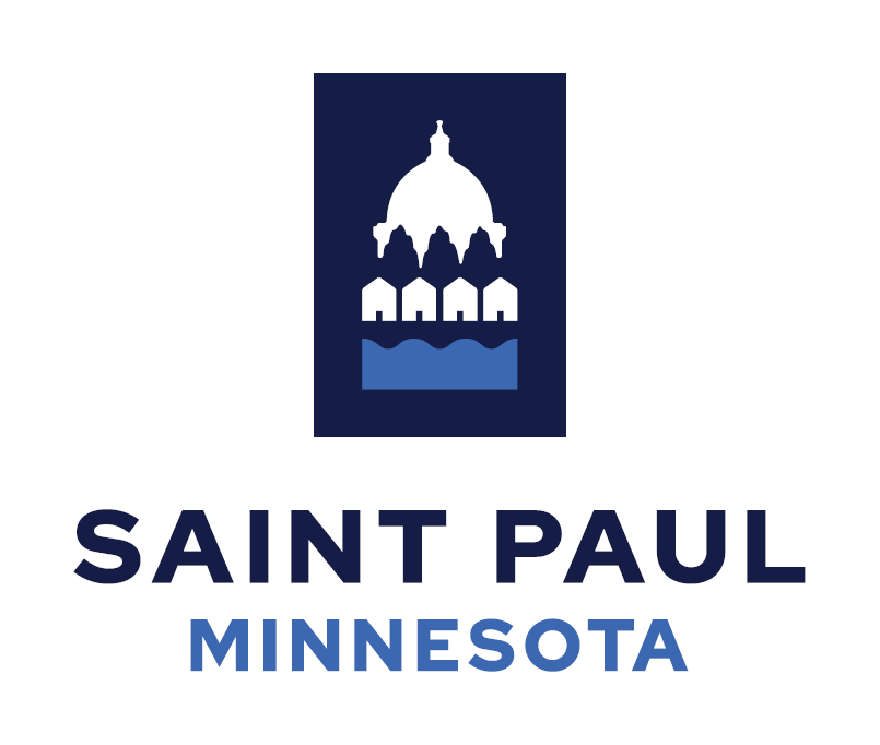 Saint Paul City Logo with three colors